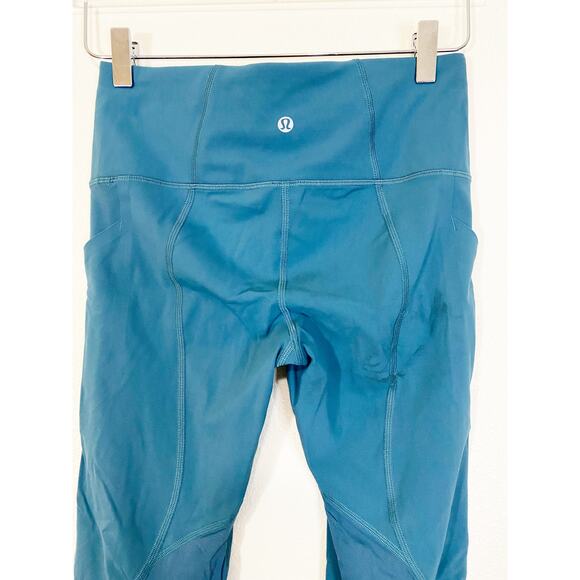 Lululemon Pace Rival HR Crop 22" Size 6 - Picture 5 of 8